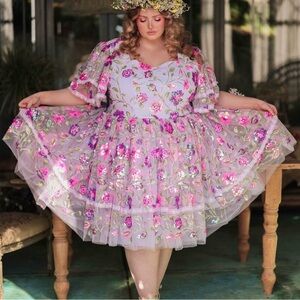 JessaKae Purple Bramble 4x Dress